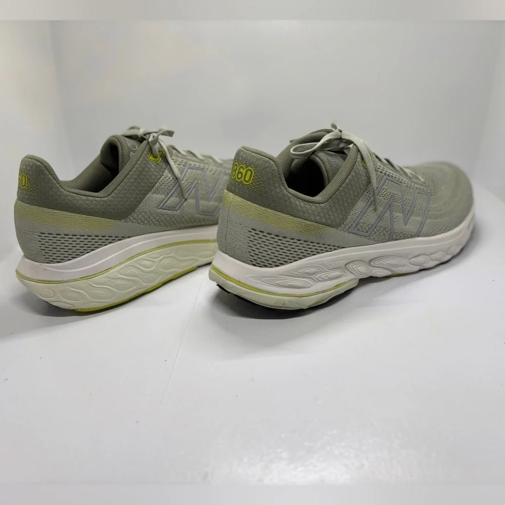 Men’s New Balance Fresh Foam 860 Olive Running Shoes Size 15 - Picture 6 of 12